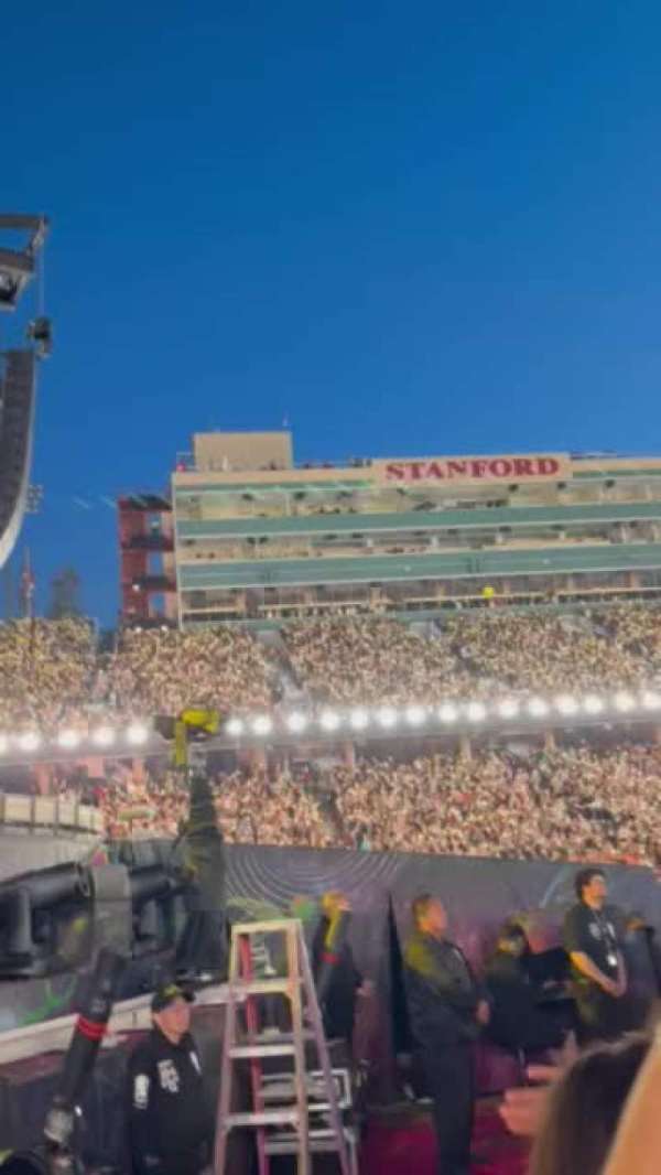 Stanford Stadium, section: GA, row: Front