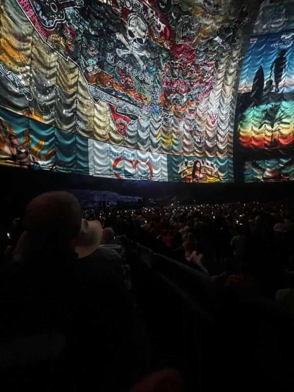 The Sphere, Vegas, section: 103, row: 11, seat: 6