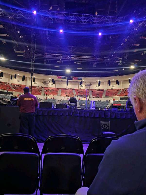 Pechanga Arena, section: Floor C, row: 3, seat: 11