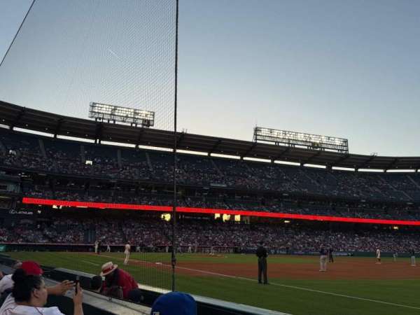 Angel Stadium, section: 128, row: B, seat: 4
