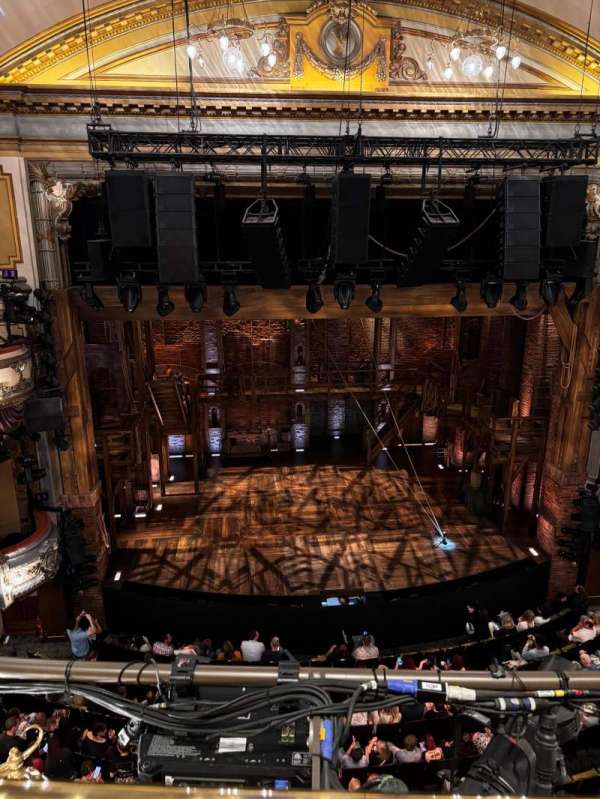 Victoria Palace Theatre, section: Grand Circle, row: A, seat: 24