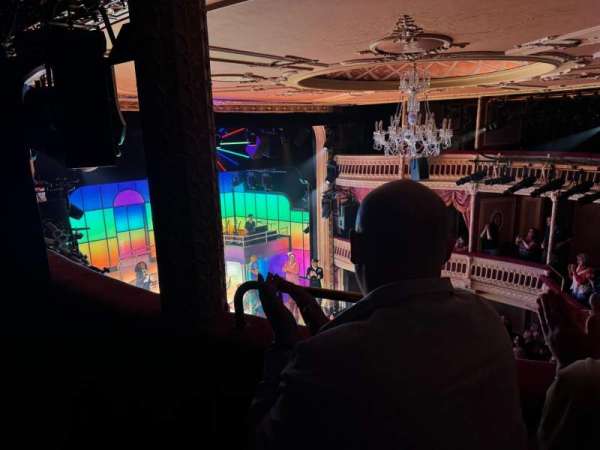 Criterion Theatre, section: Upper Circle, row: B, seat: 30