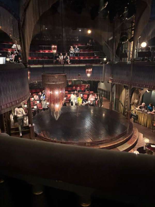 Playhouse Theatre, section: Dress Circle, row: A, seat: 22