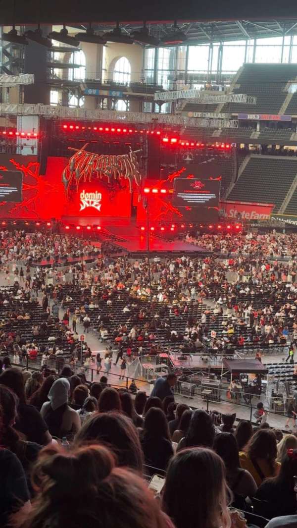 Globe Life Field, section: 110, row: 20, seat: 18