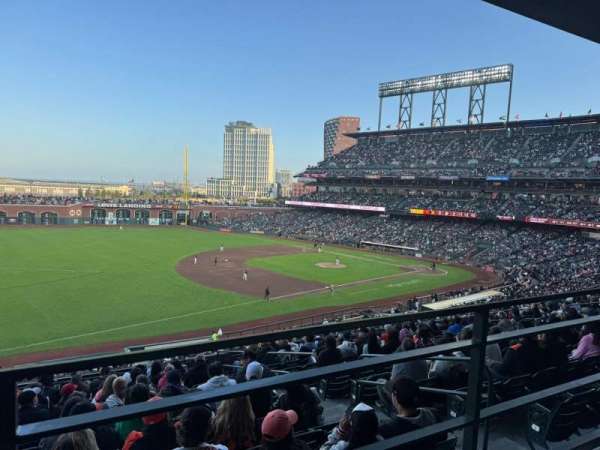 Oracle Park, section: 228, row: K, seat: 3-4