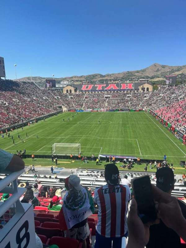 Rice-Eccles Stadium, section: S47, row: 3, seat: 15