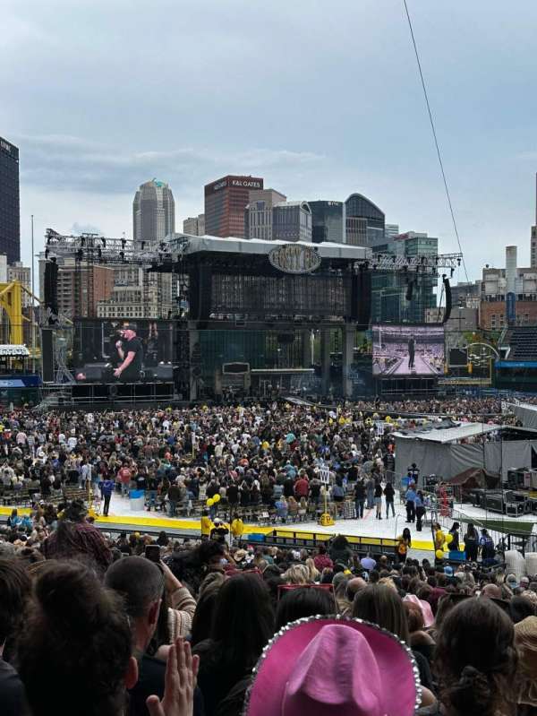 PNC Park, section: 124, row: X, seat: 3