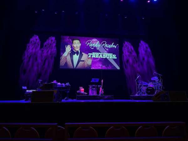 Paramount Theatre, Seattle, section: Main Floor 3, row: A, seat: 1
