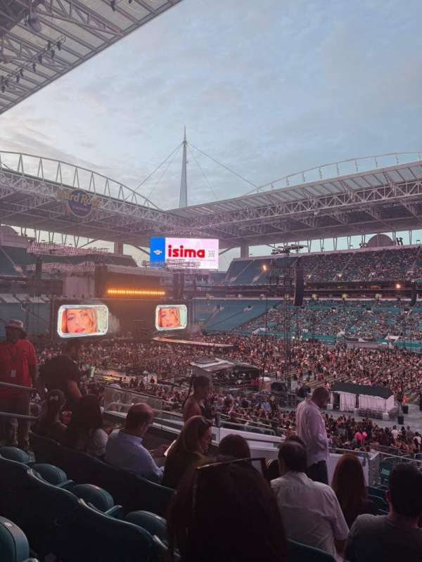 Hard Rock Stadium, section: 242, row: 12, seat: 13