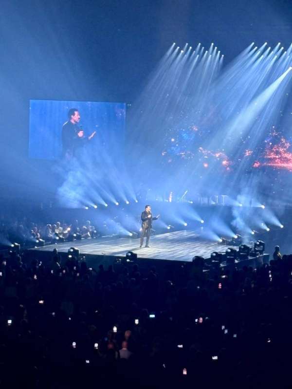 Utilita Arena Sheffield, section: 213, row: A, seat: 11