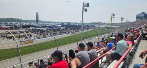 Michigan International Speedway, section: CTR44, row: 10, seat: 1
