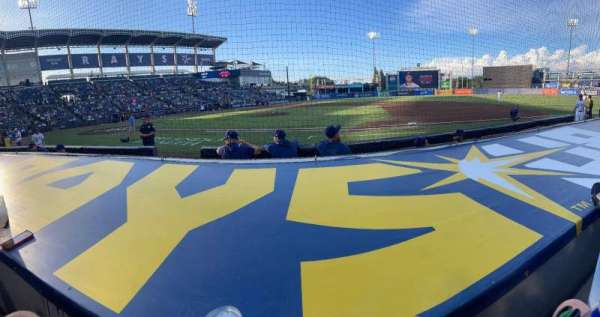 George M. Steinbrenner Field, section: 106, row: DD, seat: 4