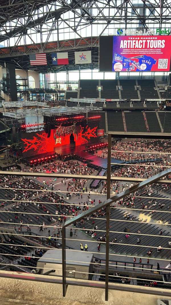 Globe Life Field, section: 305, row: 2, seat: 5
