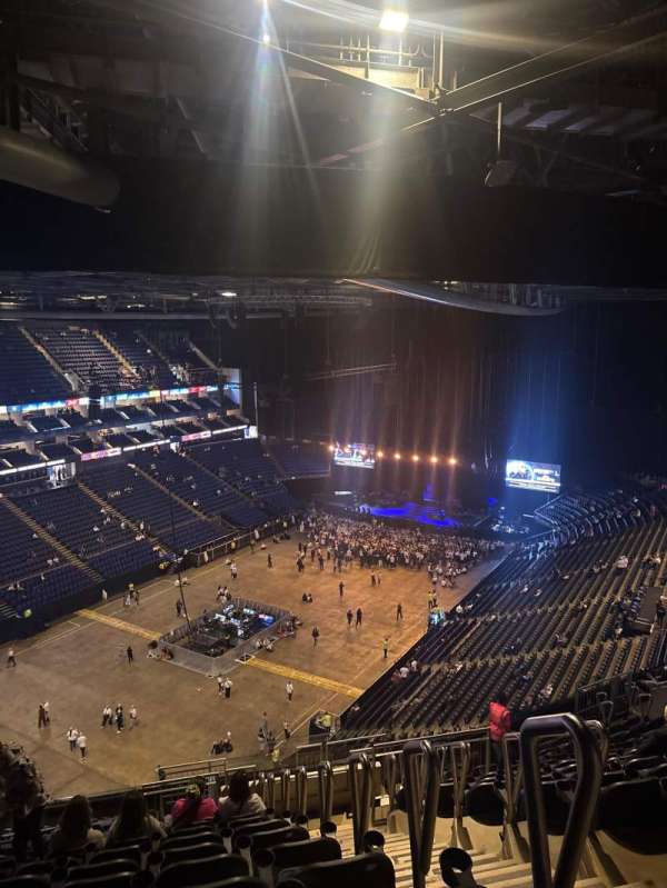 The O2, London, section: 415, row: R, seat: 801
