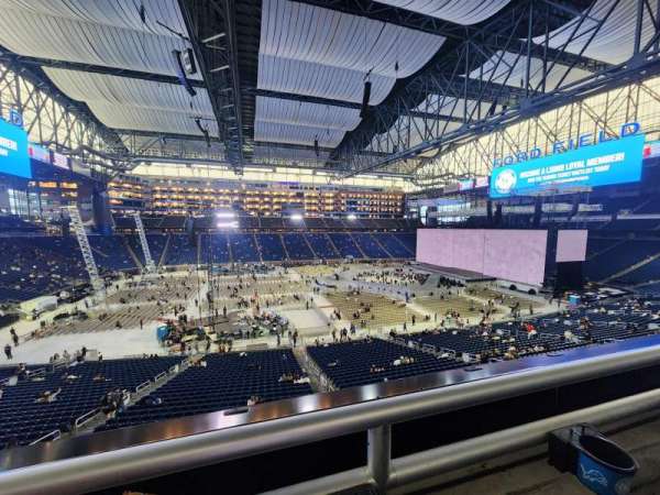 Ford Field, section: 229, row: 1, seat: 2