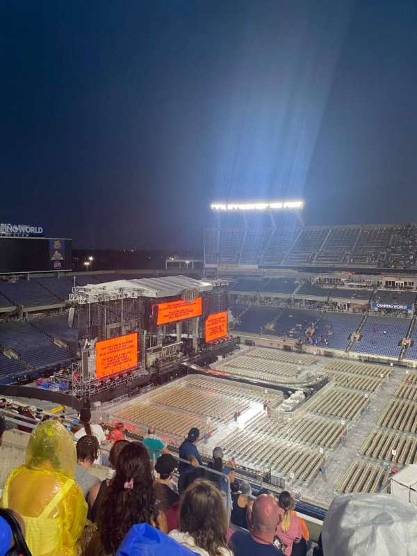 Camping World Stadium, section: 206, row: M, seat: 15