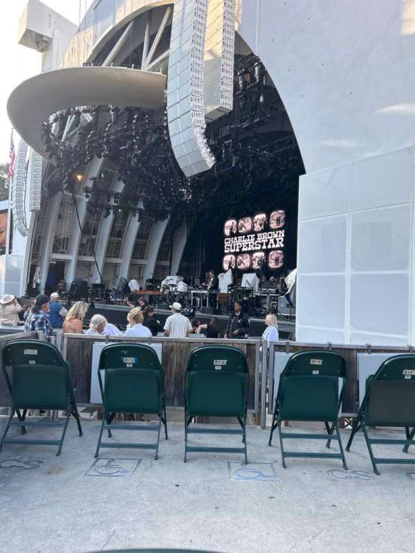 Hollywood Bowl, section: Ramp A, row: 2, seat: 10