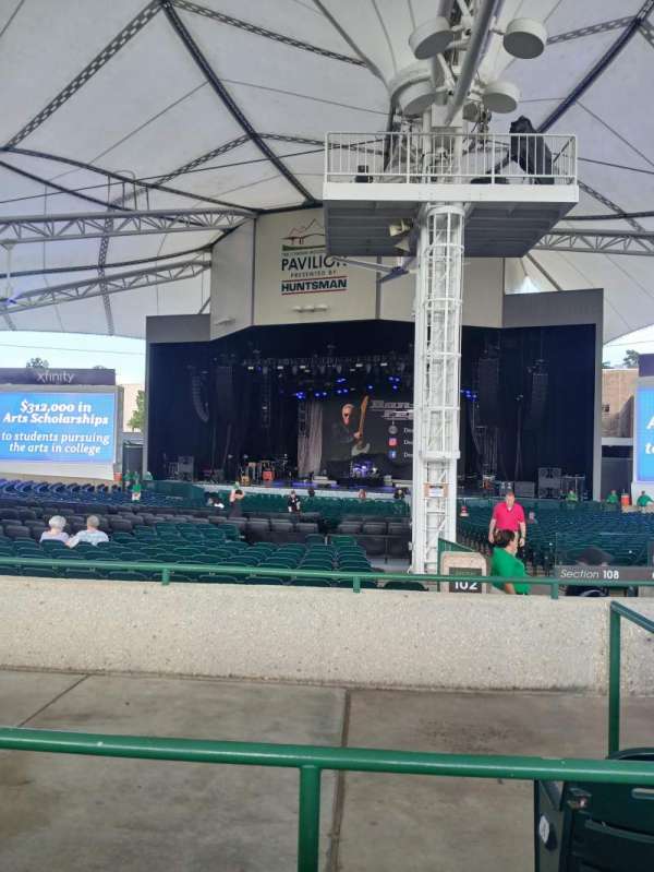 Cynthia Woods Mitchell Pavilion, section: 108, row: C, seat: 31