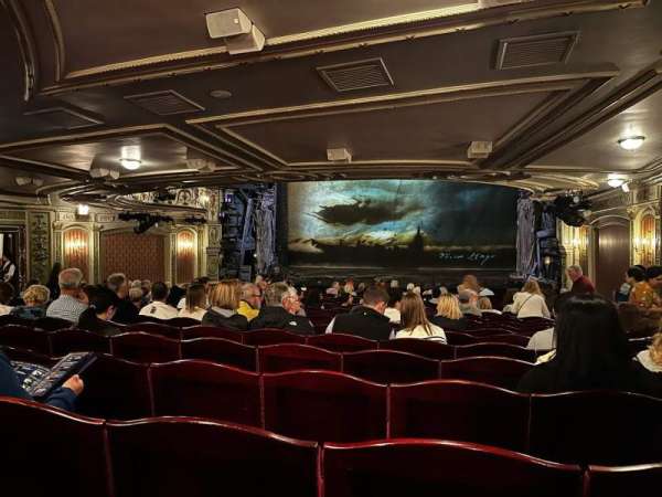 Sondheim Theatre, West End, section: Stalls, row: U, seat: 4