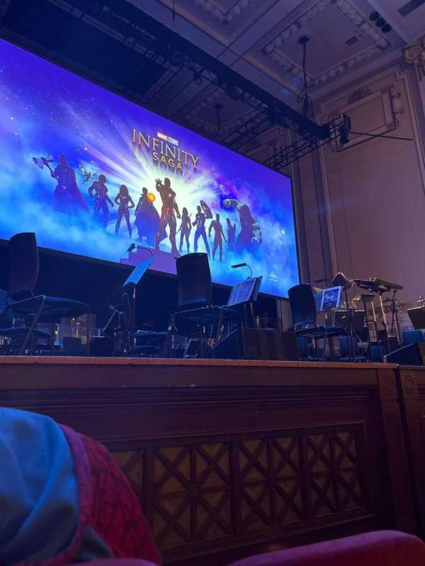 Usher Hall, section: Stalls, row: C, seat: 40