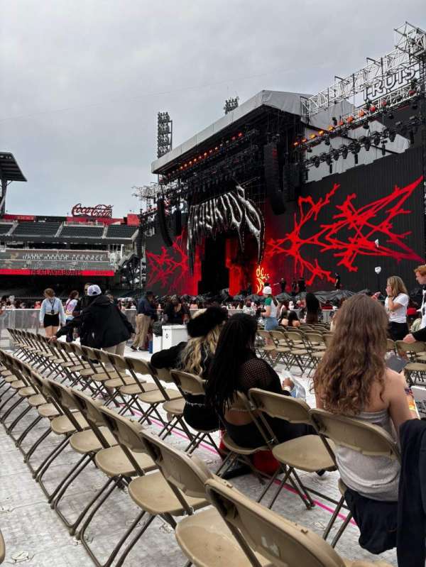 Truist Park, section: Floor A2, row: 16, seat: 6