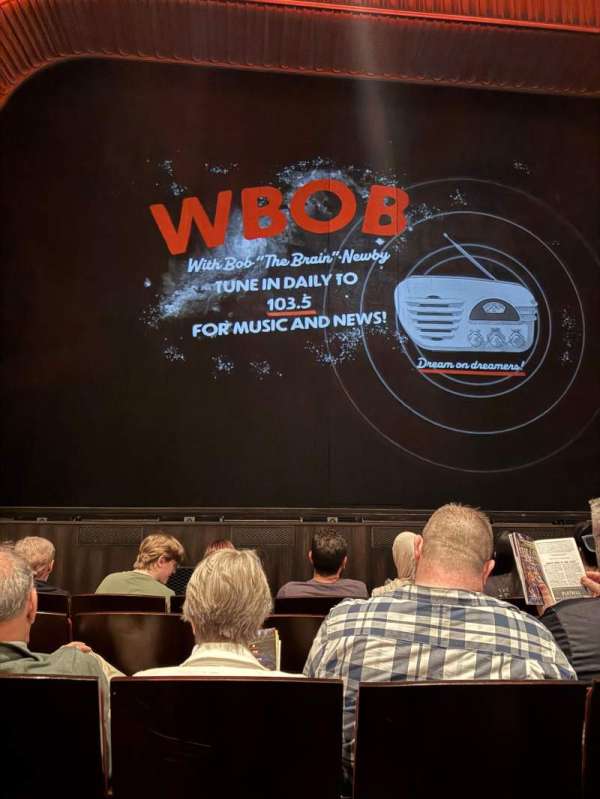 Marquis Theatre, section: Orchestra C, row: E, seat: 105