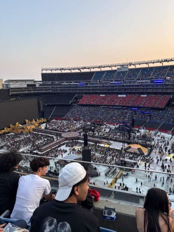 Gillette Stadium, section: 305, row: 3, seat: 8