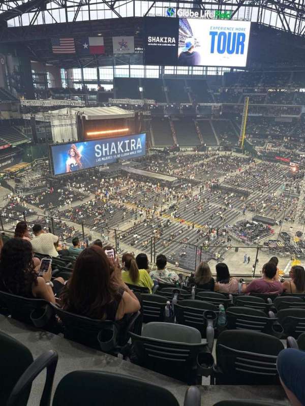 Globe Life Field, section: 208, row: 8, seat: 10