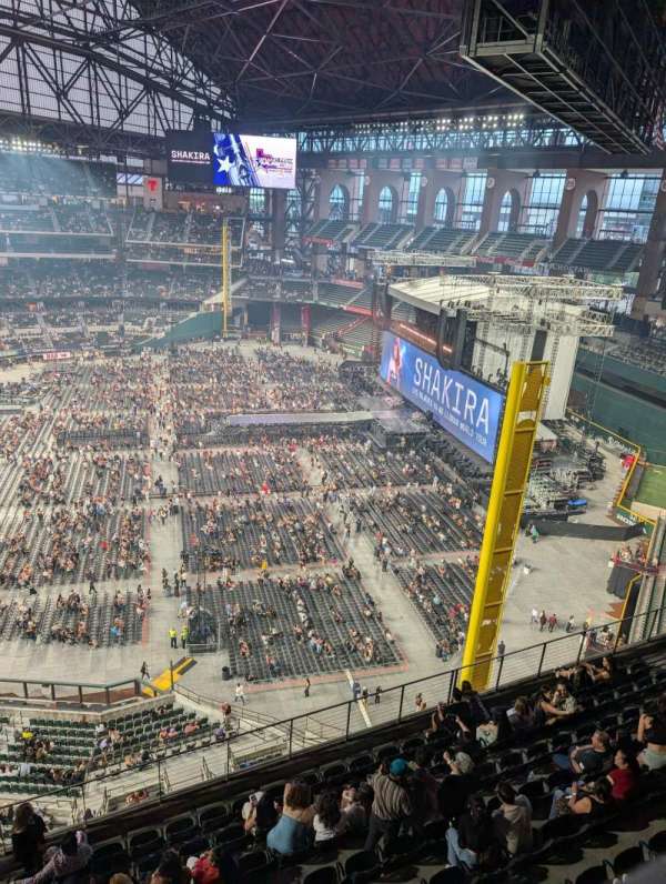 Globe Life Field, section: 323, row: 1, seat: 13
