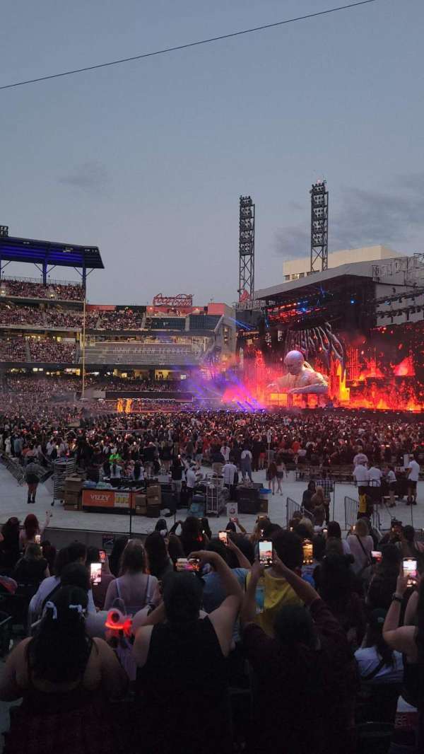 Truist Park, section: 112, row: 1, seat: 11