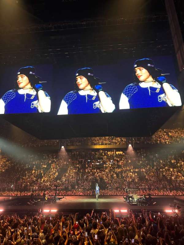 Accor Arena, section: Gradin P, row: 24, seat: 4
