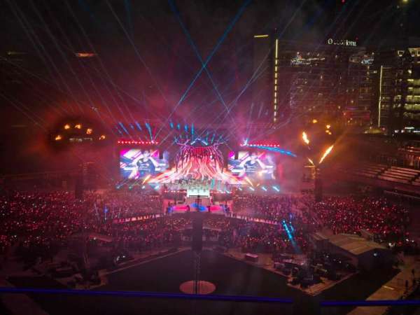 Truist Park, section: 426, row: 2, seat: 15