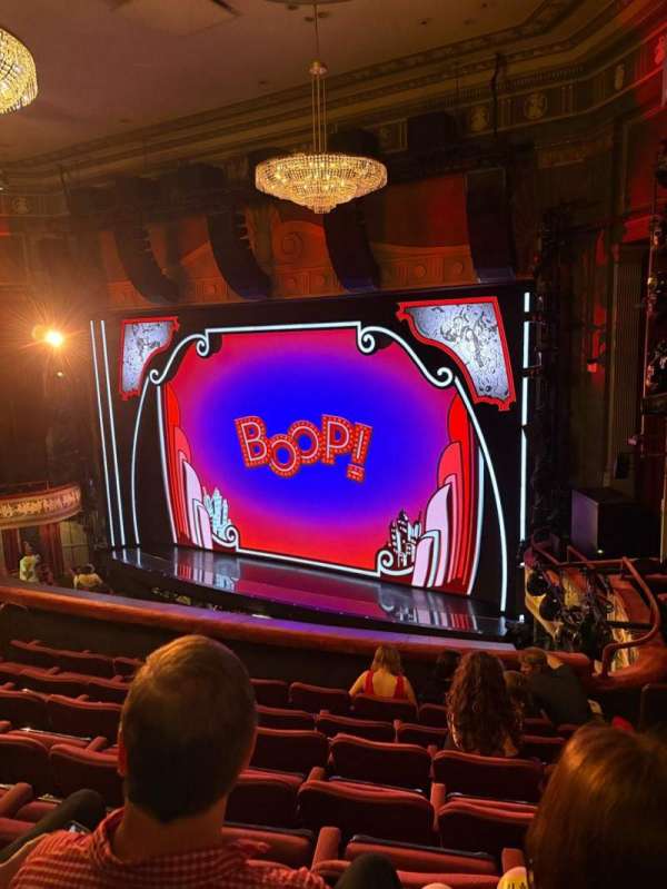 Broadhurst Theatre, section: Mezzanine R, row: G, seat: 22