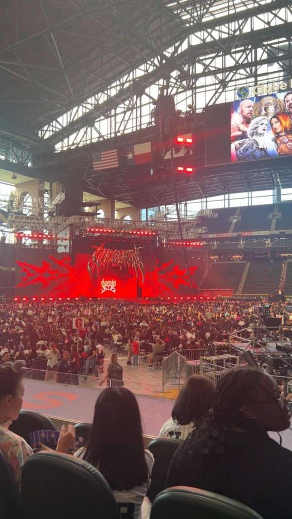 Globe Life Field, section: 8, row: 6, seat: 16