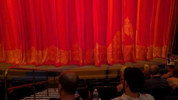 O Theatre, section: 104, row: F, seat: 1