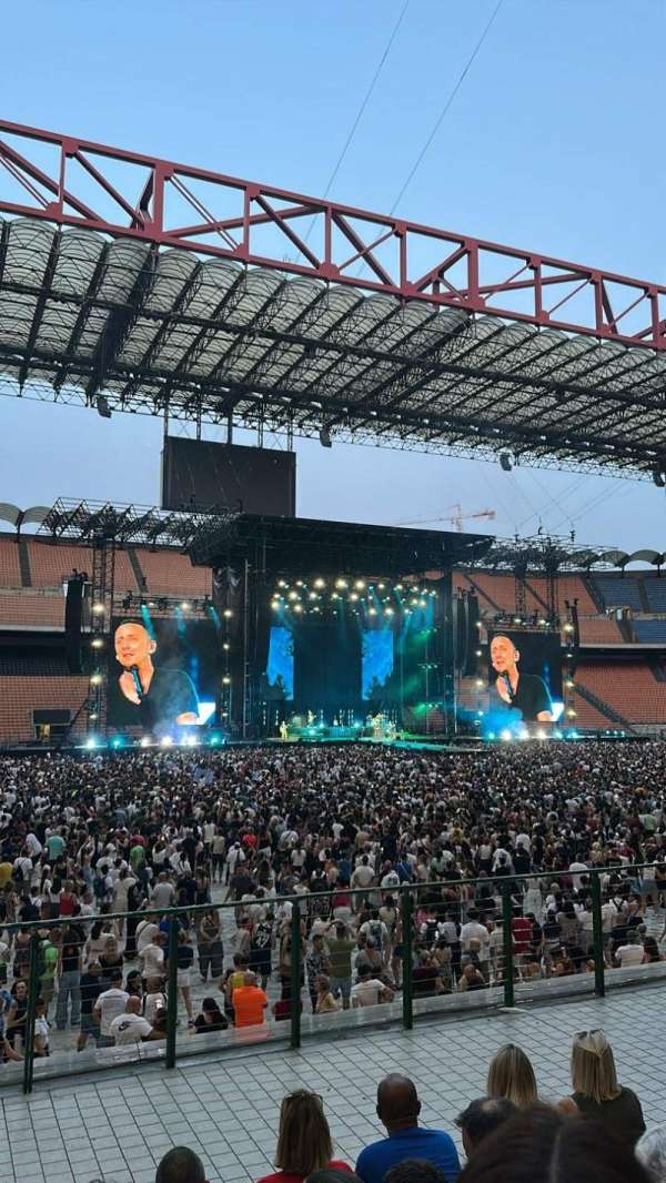 San Siro, section: I anello rosso V, row: 5, seat: 6