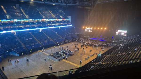 The O2, London, section: 416, row: B, seat: 816
