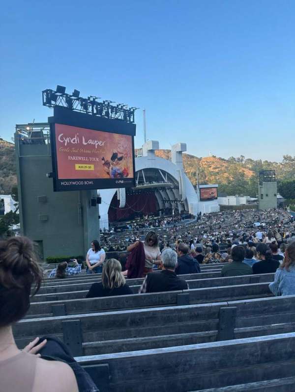 Hollywood Bowl, section: K3, row: 16, seat: 27