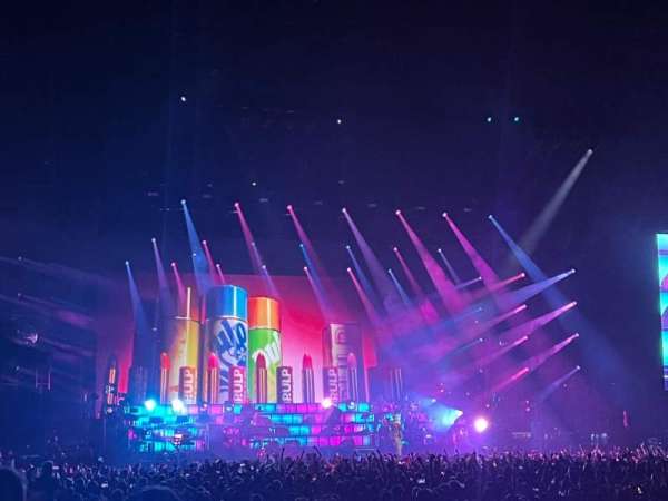 The O2, London, section: 103, row: D, seat: 102