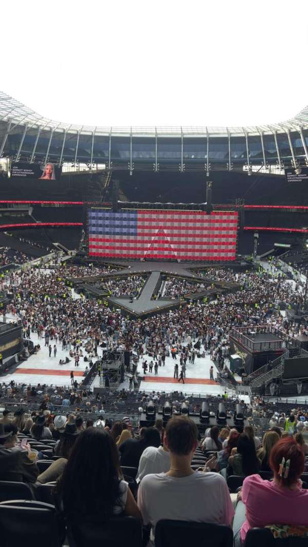 Tottenham Hotspur Stadium, section: 451, row: 54, seat: 196