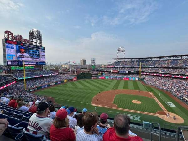 Citizens Bank Park, section: 326, row: 6, seat: 1