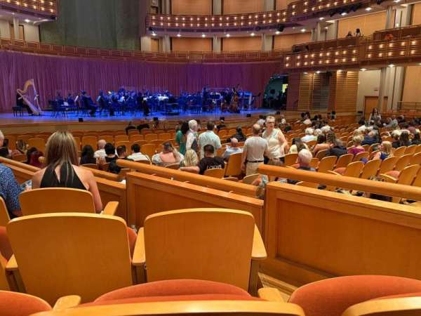 Knight Concert Hall, section: Orchestra L, row: FF, seat: 9