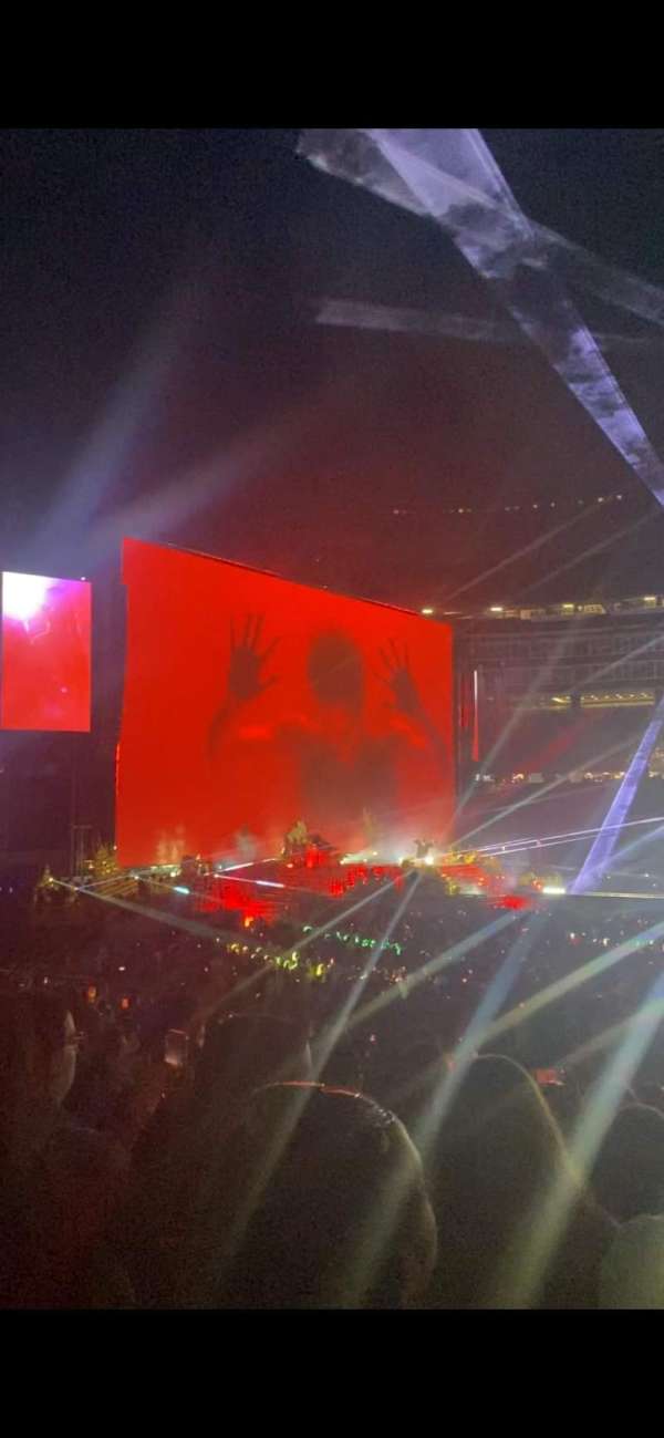 Gillette Stadium, section: 110, row: 19, seat: 16