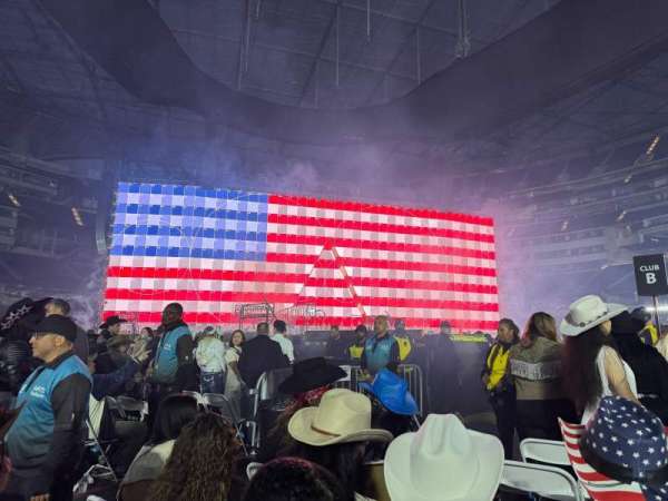 SoFi Stadium, section: Floor B3, row: 7, seat: 6
