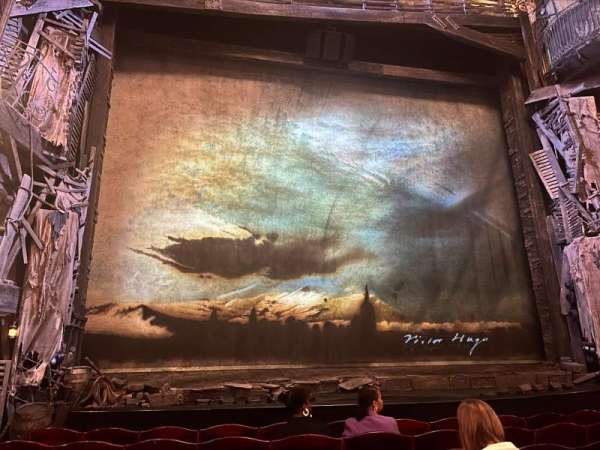 Sondheim Theatre, West End, section: Stalls, row: G, seat: 20