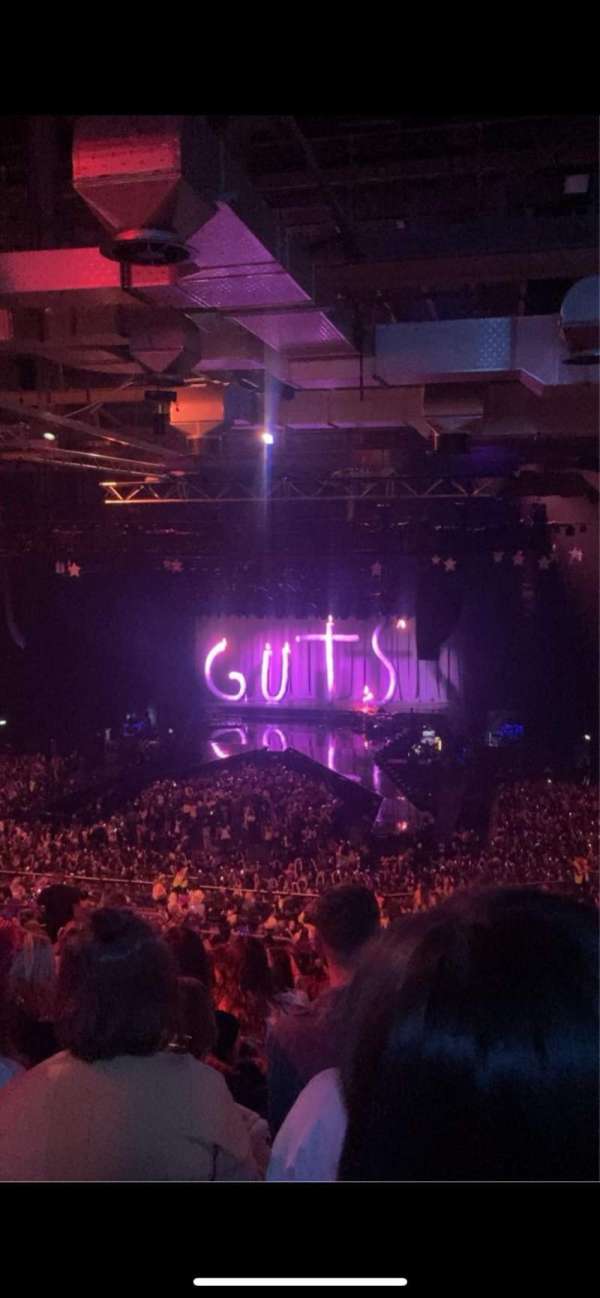 3Arena, Dublin, section: M, row: 51, seat: 163