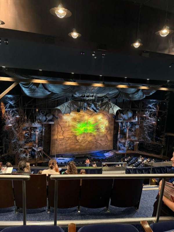 Gershwin Theatre, section: Rear Mezzanine L, row: G, seat: 9