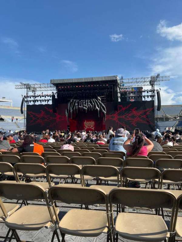 Camping World Stadium, section: Floor 4, row: 21, seat: 16