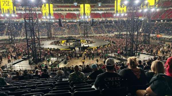 NRG Stadium, section: 107, row: GG, seat: 14