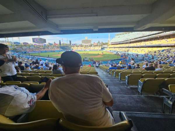 Dodger Stadium, section: 7FD, row: X, seat: 1